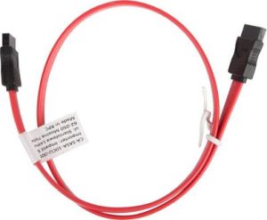 Lanberg SATA - SATA, 0.5m, Czerwony (CA-SASA-10CU-0050-R) 4