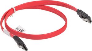 Lanberg SATA - SATA, 0.5m, Czerwony (CA-SASA-14CU-0050-R) 5