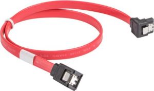 Lanberg SATA - SATA, 0.5m, Czerwony (CA-SASA-13CU-0050-R) 6