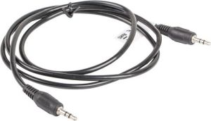 Kabel Lanberg Jack 3.5mm - Jack 3.5mm 1.2m czarny (CA-MJMJ-10CC-0012-BK) 5