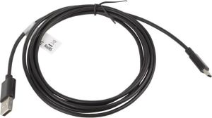 Kabel USB Lanberg USB-A - 1.8 m Czarny (CA-USBO-10CC-0018-BK) 1
