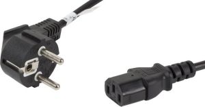Kabel zasilający Lanberg CEE 7/7 - IEC 320 C13, 1.8m, czarny (CA-C13C-10CC-0018-BK) 3