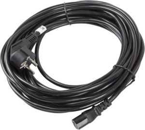 Kabel zasilający Lanberg CEE 7/7 - IEC 320 C13, 10m, czarny (CA-C13C-11CC-0100-BK) 1