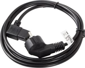 Kabel zasilający Lanberg CEE 7/7 - IEC 320 C13, 1.8m, czarny (CA-C13C-12CC-0018-BK) 2