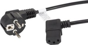 Kabel zasilający Lanberg CEE 7/7 - IEC 320 C13, 1.8m, czarny (CA-C13C-12CC-0018-BK) 3