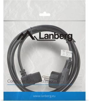 Kabel zasilający Lanberg CEE 7/7 - IEC 320 C13, 1.8m, czarny (CA-C13C-12CC-0018-BK) 4