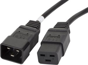 Kabel zasilający Lanberg IEC 320 C19 - C20, 1.8m, czarny (CA-C19E-10CC-0018-BK) 3