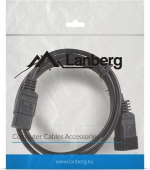 Kabel zasilający Lanberg IEC 320 C19 - C20, 1.8m, czarny (CA-C19E-10CC-0018-BK) 4