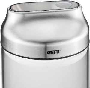 Gefu Pojemnik Gefu Kippo 400 ml szklany dozownik pokrywka stal 2
