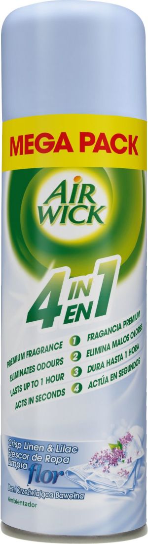 Air Wick Air Wick Aerozol Bez i Orzeźwiająca Bawełna 500 ml 1