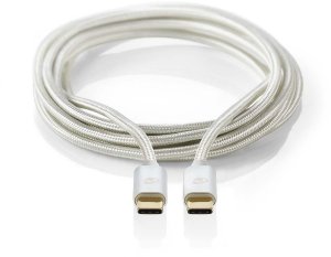 Nedis Nedis CCTB64700AL10 USB 3.1 Gen 1 Cable – Type C to Type C – 1 m – Aluminum 2