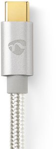 Nedis Nedis CCTB64700AL10 USB 3.1 Gen 1 Cable – Type C to Type C – 1 m – Aluminum 4