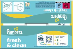 Pampers Chusteczki nawilżane FreshClean 9x80szt. 5
