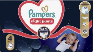 Pampers Pieluchomajtki Night Pants 4 9-15 kg, 104 szt. 2