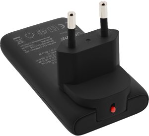 AAD Productions InLine USB Travel Power Adapter Charger – Dual USB-C – PD PPS – 65W – Flat – Black 4