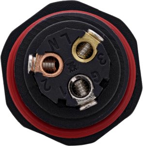 Delock InLine 69927U T Connector – IP68 Waterproof – 3 Ways – M20 Thread – 4 to 14 mm Cable Diameter – 500 V – 24 A – Black 5
