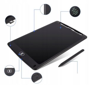 Tablet graficzny do rysowania i zabawy dla dziecka LCD 8,5" mutlicolor 8
