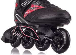 Rolki Spokey Rolki fitness męskie Kiron Czarno-czerwone r. 40 (832615) 5