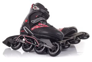 Rolki Spokey Rolki fitness męskie Kiron Czarno-czerwone r. 40 (832615) 6