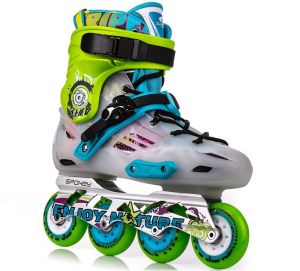Rolki Spokey Rolki freestyle Gutsy Szaro-zielone r. 39 (834656) 3