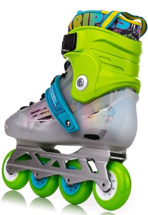 Rolki Spokey Rolki freestyle Gutsy Szaro-zielone r. 39 (834656) 4