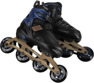 Rolki Nils Extreme Velto rekreacyjne regulowane czarno-niebieskie r. 39-42 4
