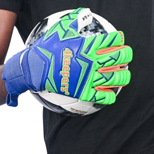 4keepers Rękawice bramkarskie Force V5.25 Twist HNC niebiesko-zielone 9 7