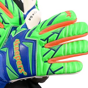 4keepers Rękawice bramkarskie Force V5.25 Twist HNC niebiesko-zielone 9 8
