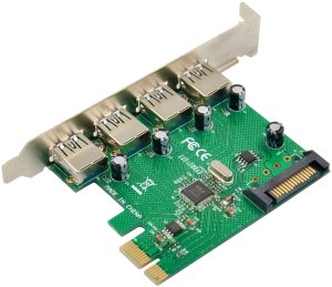 Kontroler ST Labs InLine Interface Card – 4x USB A 3.2 Gen 1 – PCIe x1 – Model 76666M 2