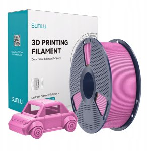 Sunlu Filament SUNLU PETG 1.75mm 1kg (różowy) 2