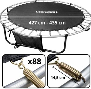 Lean Mata Do Skakania Do Trampoliny Część Zamienna 427-435CM 14FT 3