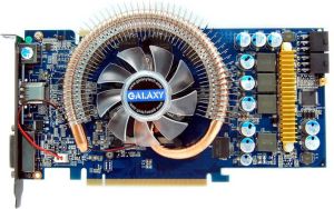 Karta graficzna Galax GeForce 8800 GT 512MB 8800GT 512MB 256bit DDR3 TV DVI HDMI Cool Master Heat 1