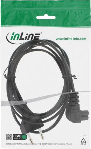 Kabel zasilający Schneider Electric InLine 16653X Power Cable – 2 m – Black – CEE7/16 to C7 Plug 2