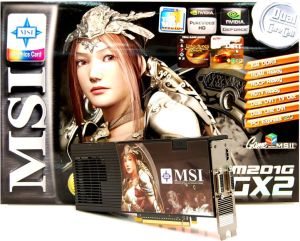Karta graficzna MSI GeForce 9800 GX2 1024MB N9800GX2M2D1G 2