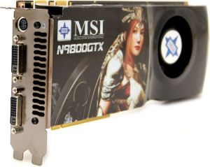 Karta graficzna MSI GeForce 9800 GTX 512MB N9800GTXT2D512 3