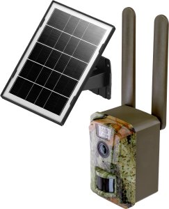 Kamera cyfrowa Genway FOTOPUŁAPKA z panelem solarnym Kamera leśna Zintronic GSM 4G LTE 3MPx 4