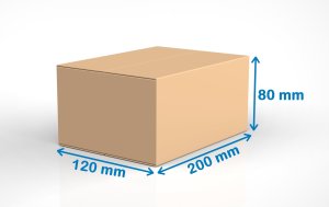 JetWorld Karton Klapowy 200x120x80mm 320g/m2 9