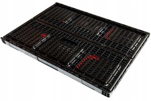 Pako Skrzynka składana 600x400x219mm czarna (5906142907298) 3
