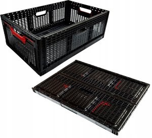 Pako Skrzynka składana 600x400x219mm czarna (5906142907298) 10