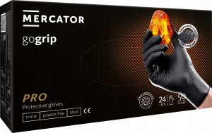 Mercator Medical Rękawice Nitrylowe 50 szt. 10-XL Gogrip Black 10
