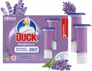 duck Duck Fresh Discs Lavender - Żelowy Krążek Do Toalety 72ml (2 x 36ml) 2