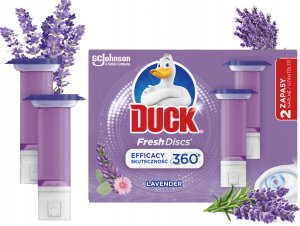 duck Duck Fresh Discs Lavender - Żelowy Krążek Do Toalety 72ml (2 x 36ml) 3