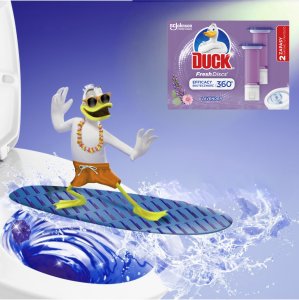 duck Duck Fresh Discs Lavender - Żelowy Krążek Do Toalety 72ml (2 x 36ml) 7
