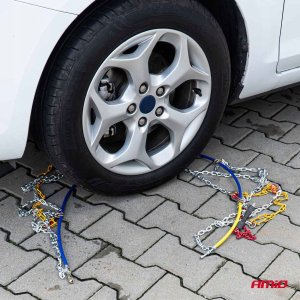 AMiO Łańcuchy Śniegowe / Snow Chains 12 mm + Bag KN-130 N (5906142981533) 4