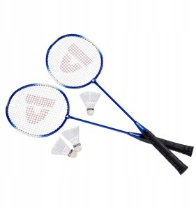 DONNAY Donnay - Zestaw do badmintona w pokrowcu 6 elementów (niebieski) 2