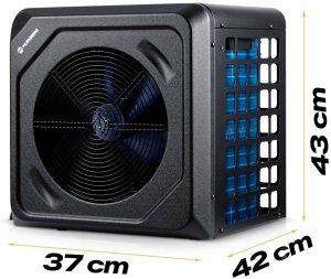 Humberg Pompa ciepła do basenu spa podgrzewacz wody 3kw Humberg HM-911 EDUKAMP 16