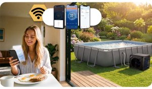 Humberg Pompa ciepła do basenu spa podgrzewacz wody 3kw Humberg HM-911 EDUKAMP 3