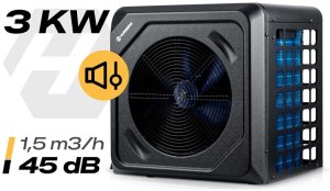Humberg Pompa ciepła do basenu spa podgrzewacz wody 3kw Humberg HM-911 EDUKAMP 7