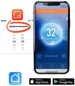 Humberg Pompa ciepła do basenu spa podgrzewacz wody 3kw Humberg HM-911 EDUKAMP 9