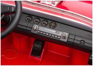 Super-Toys Auto Na Akumulator Dodge Charger R/T DLS-K12 24V7Ah Czerwony EDUKAMP 12